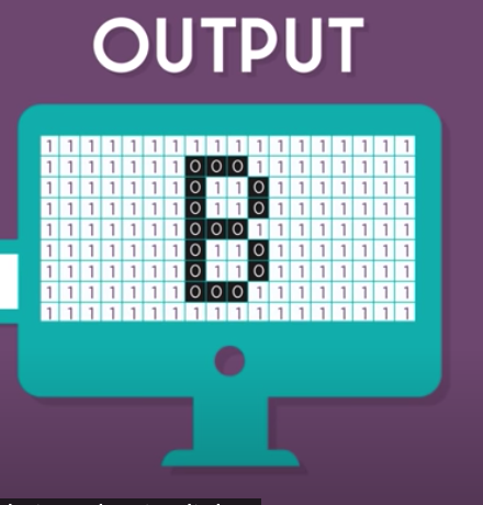 How monitor may have reacted to electrical pulses